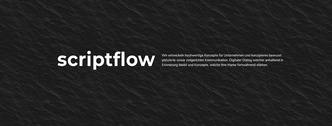 scriptflow - Werbeagentur & Webdesign cover